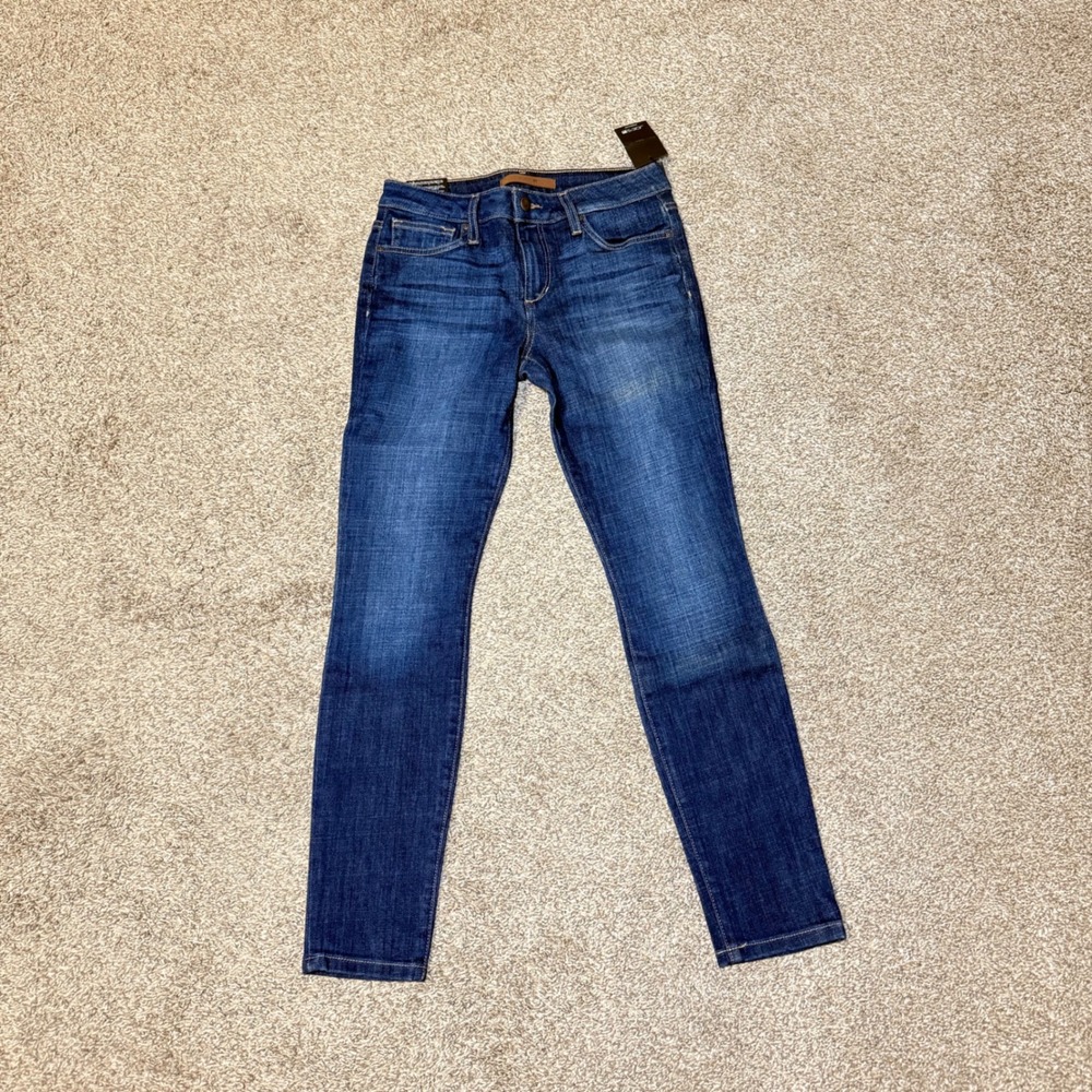 Joes Jeans The Farrah Skinny Ankle Flawless Dark Wash Denim Jeans Size 27 NEW